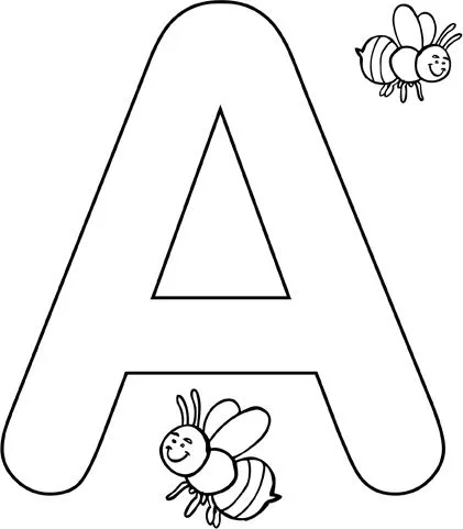 Didattica per bambini : alfabeto da colorare Didattica per bambini : alfabeto da colorare