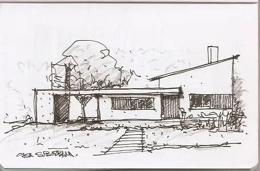 Diego Jappert: Bocetos de casas