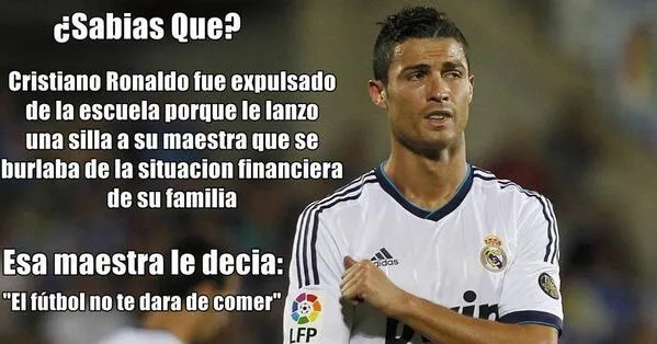 Imagenes de futbol con frases motivadoras de cr7 - Imagui