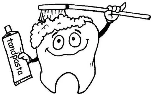 Dibujos para colorear de dientes - Imagui
