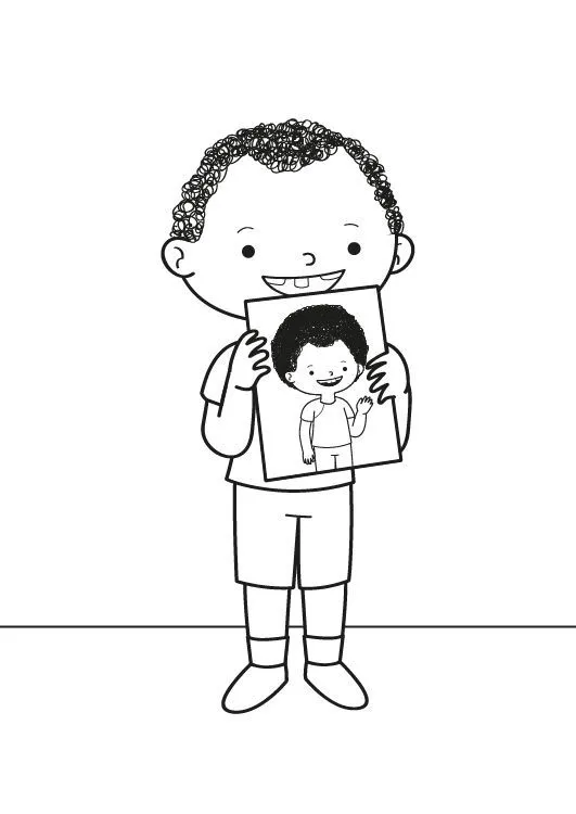 Dientes de leche: dibujo para colorear e imprimir Dientes de leche: dibujo para colorear e imprimir