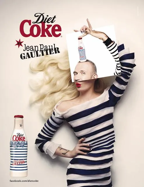 Diet Coke con "Rayas y Corsé" - Paperblog