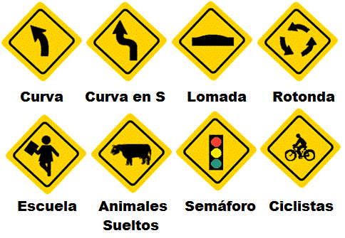 Diez señales preventivas sobre el tránsito - Imagui Diez señales preventivas sobre el tránsito - Imagui