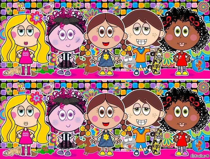 Diferencias | Dibujos Distroller | Pinterest