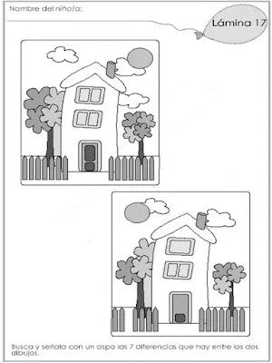 Fichas de buscar diferencias para imprimir - Imagui Fichas de buscar diferencias para imprimir - Imagui