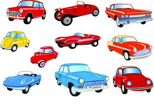 Different Cartoon Transportation tool vector 02 - Vector Traffic ...