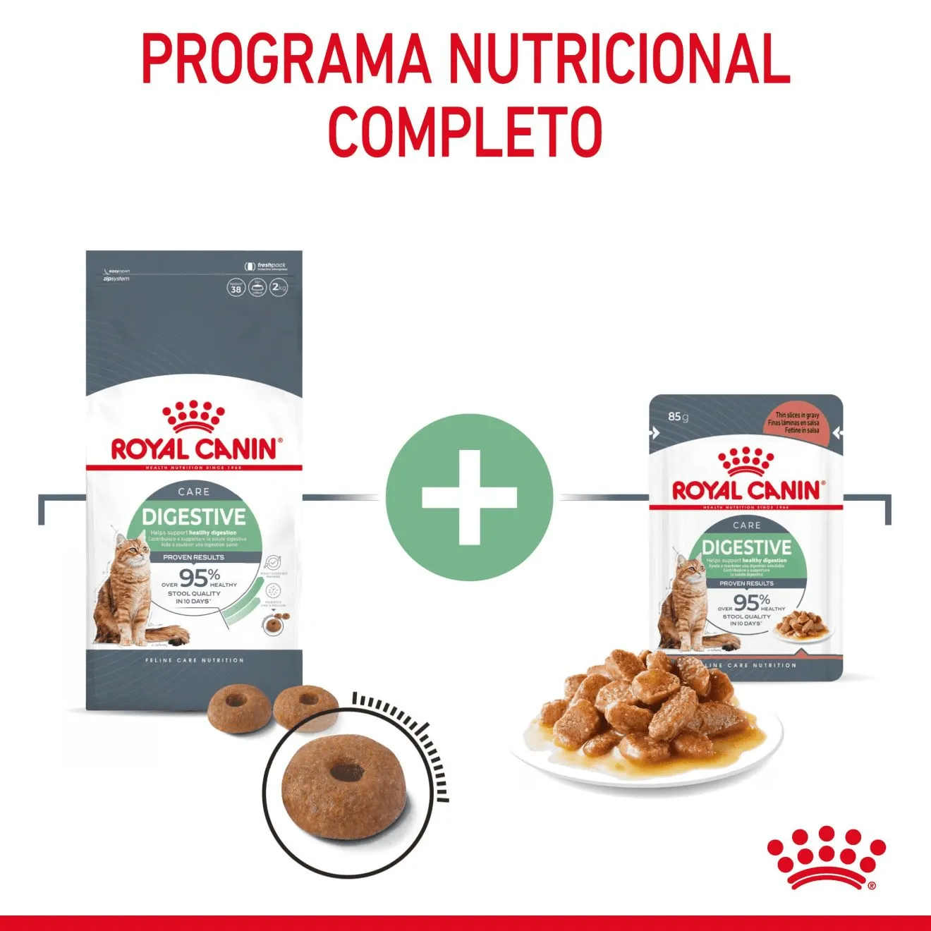 Digestive Care Finas láminas en salsa | Royal Canin ES Digestive Care Finas láminas en salsa | Royal Canin ES