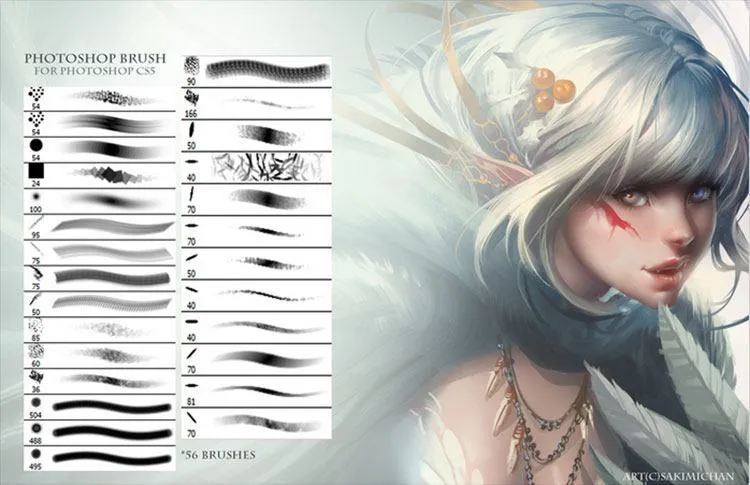 Digital Brushes, pinceles profesionales para Photoshop - Criterion