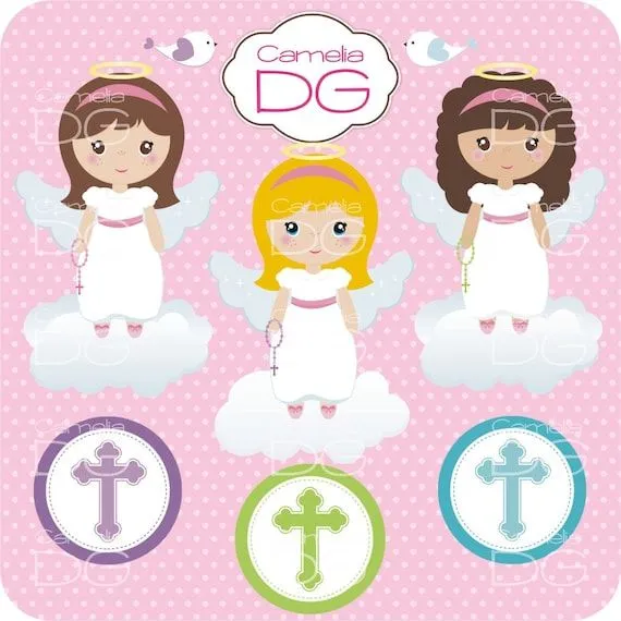 Digital Clipart Angeles / Frames / Background / por PostalUrbana Digital Clipart Angeles / Frames / Background / por PostalUrbana