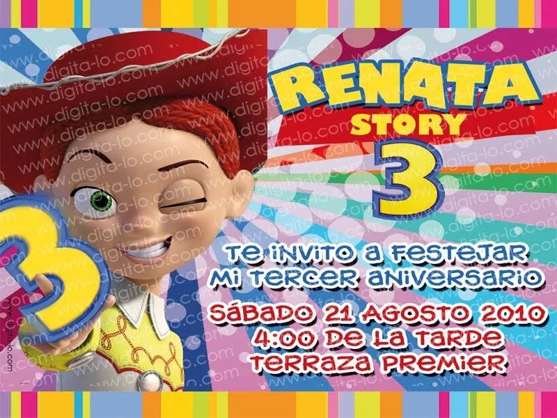 hermosas invitaciones impresas a todo color tamano 1 4 de carta ...