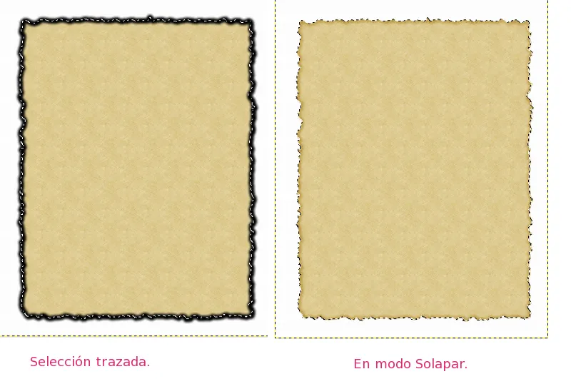 Diis deabusque: Creando un pergamino con GIMP Diis deabusque: Creando un pergamino con GIMP