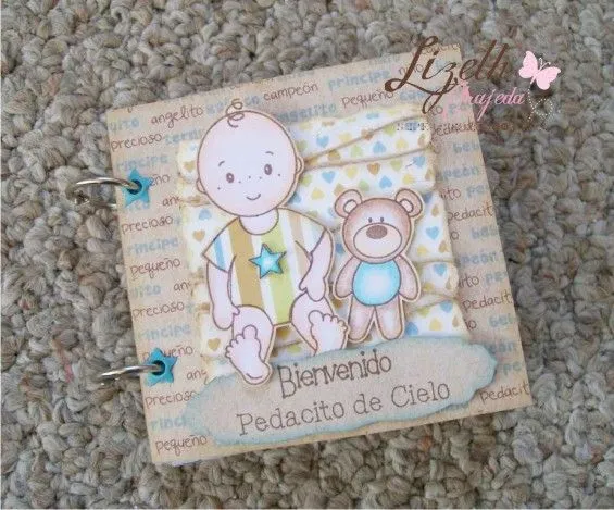 Dilo En Español: Mini Album para Bébé!