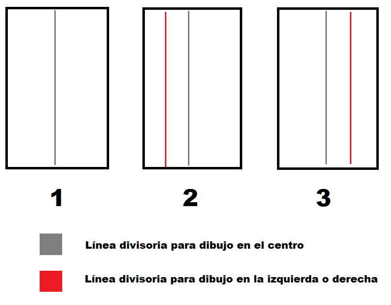 Dimensiones de las figuras en los folios | Dani crea en rosa