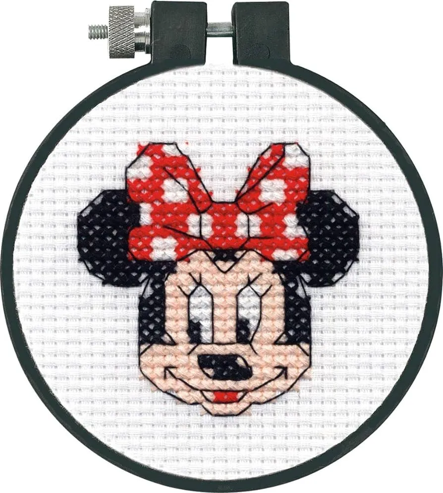 Dimensions Minnie Mouse - Kit de punto de cruz para principiantes, 11 unidades Aida blanca, 3 pulgadas de profundidad : Amazon.com.mx: Hogar y Cocina Dimensions Minnie Mouse - Kit de punto de cruz para principiantes, 11 unidades Aida blanca, 3 pulgadas de profundidad : Amazon.com.mx: Hogar y Cocina