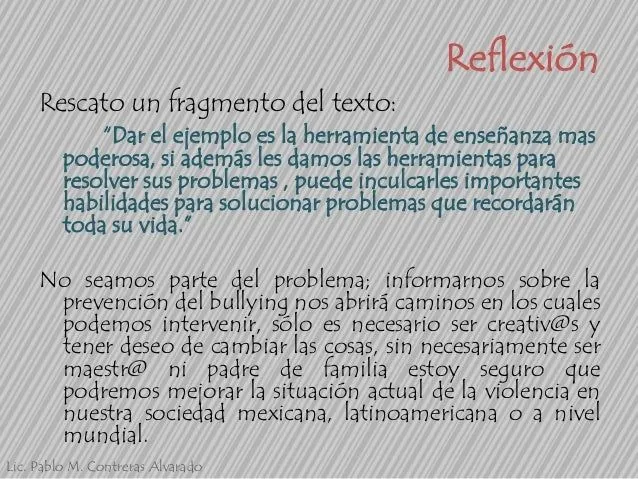 Dinámicas y actividades para prevenir Bullying