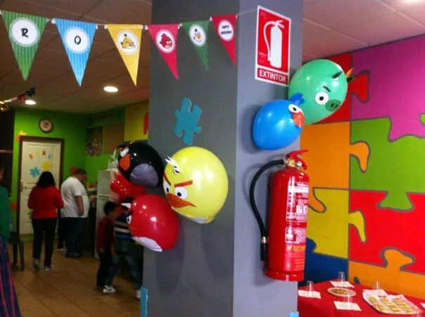 Dinodulce: FIESTA TEMATICA ANGRY BIRDS
