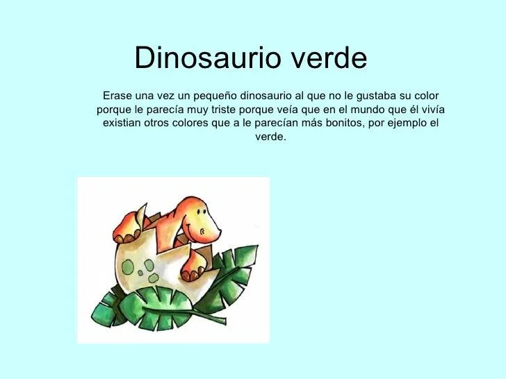 Dinosaurio verde