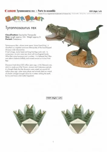 Dinosaurios para armar - Imagui