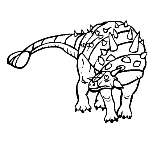 Dinosaurios para colorear