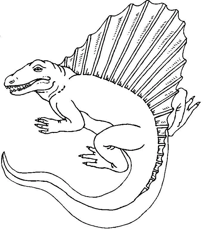 Dinosaurios para colorear