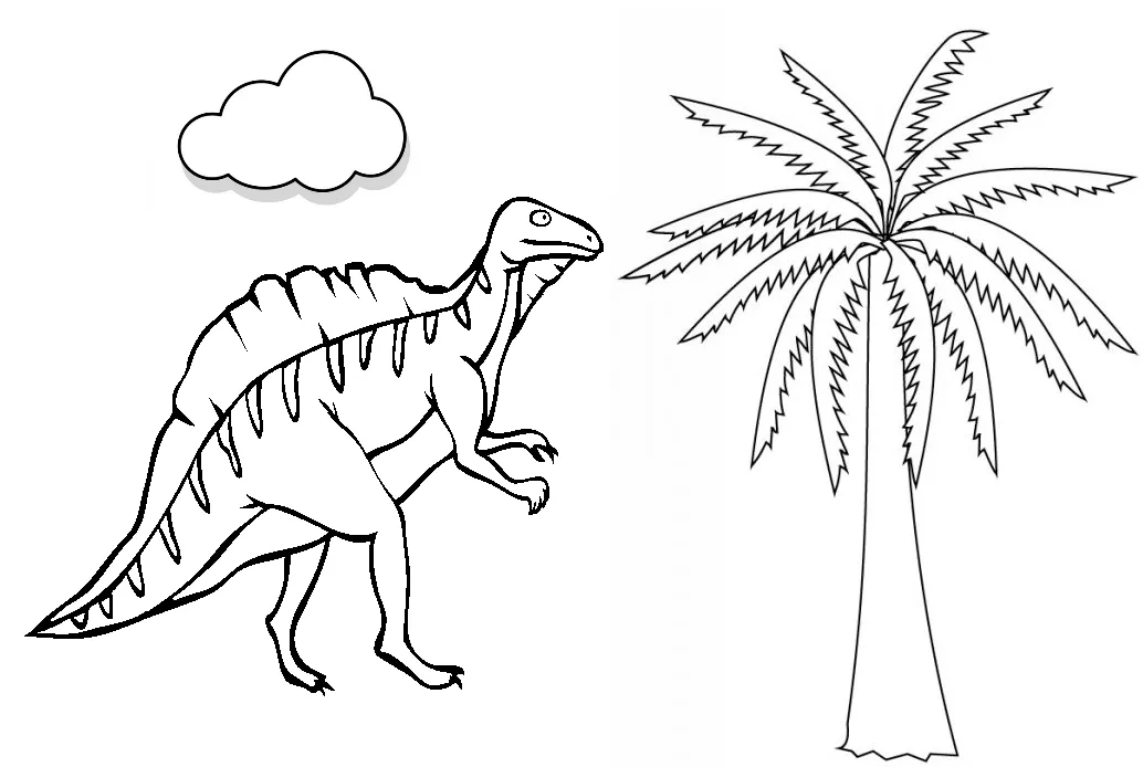 Dinosaurios para colorear