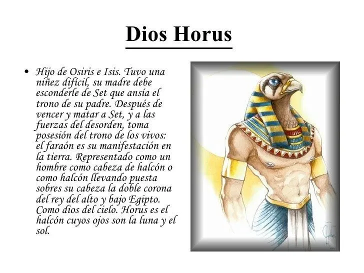 Los Dioses egipcios ~ Redblog