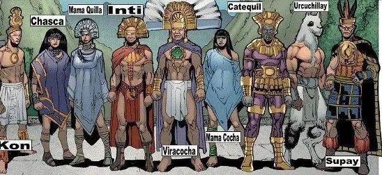 Dioses precolombinos - LITERATURA 4º AÑO