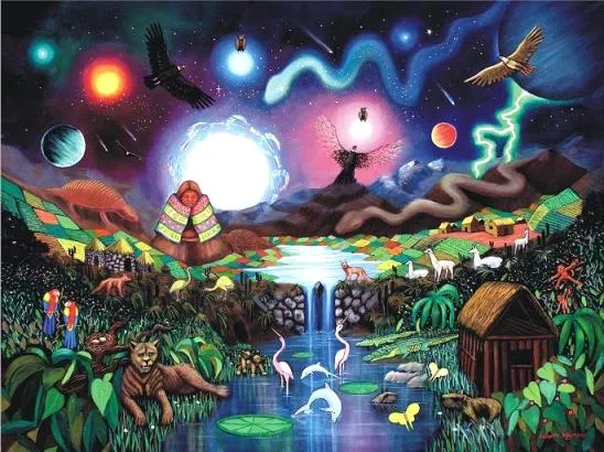 Dioses precolombinos - LITERATURA 4º AÑO