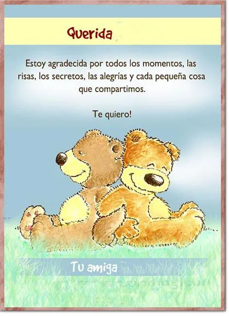 Agradecida por tu Amistad - Tarjeta de Amistad para Imprimir ... Agradecida por tu Amistad - Tarjeta de Amistad para Imprimir ...