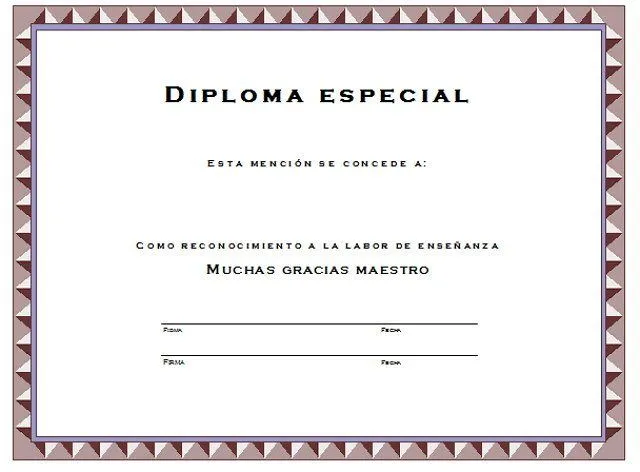 Diploma de agradecimiento a una maestra - Imagui Diploma de agradecimiento a una maestra - Imagui