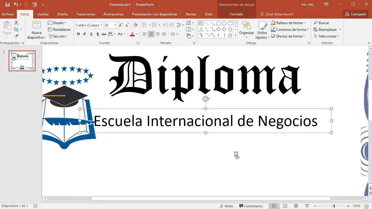 Cómo hacer un Diploma en PowerPoint - YouTube Cómo hacer un Diploma en PowerPoint - YouTube