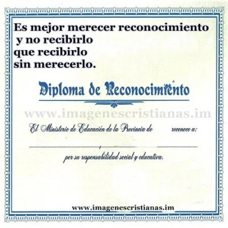 Diploma De Reconocimiento - Imagenes Bonitas | Frases Bonitas Diploma De Reconocimiento - Imagenes Bonitas | Frases Bonitas