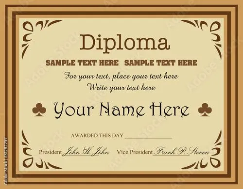 Diploma" Imágenes de archivo y vectores libres de derechos en ... Diploma" Imágenes de archivo y vectores libres de derechos en ...