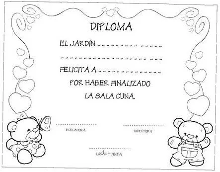 Diplomas de amistad para imprimir - Imagui