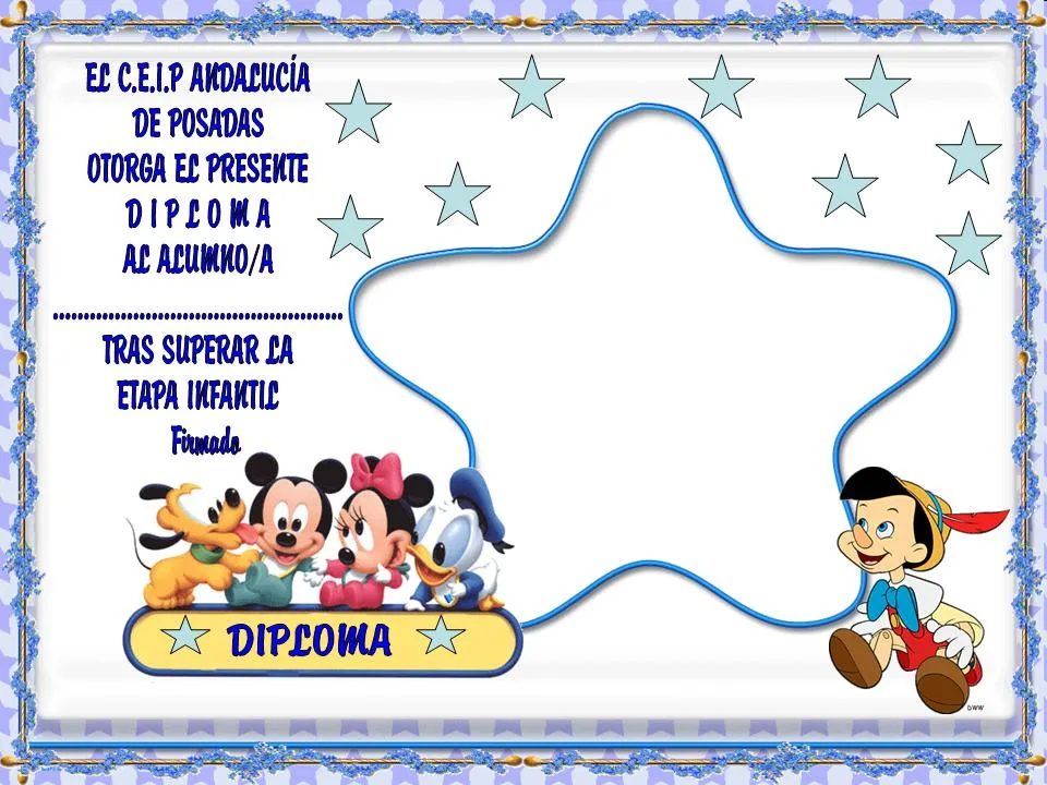 Diplomas infantiles divertidos para imprimir - Mil Recursos