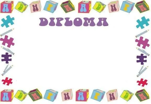 Margenes de diploma - Imagui