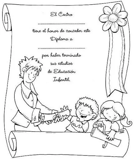Diploma para niños cristianos - Imagui