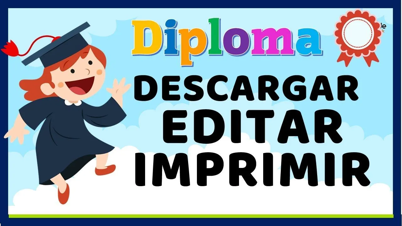 DIPLOMAS para niños, Descargar y editar desde PowerPoint, totalmente gratis  y fáciles de editar - YouTube