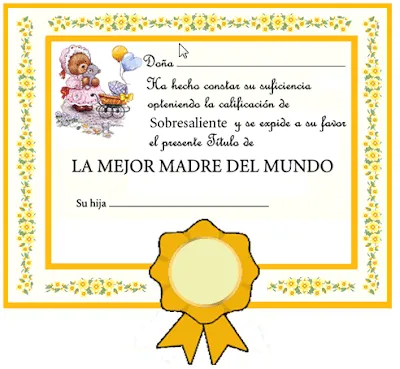 Siempre Educadora: Diseño de diplomas I