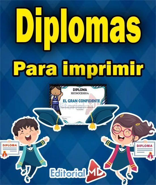 Diplomas Para Niños de Preescolar y Primaria (Para Imprimir) Diplomas Para Niños de Preescolar y Primaria (Para Imprimir)