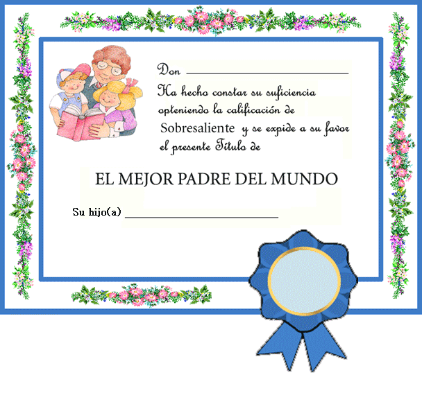 Diploma para niños para imprimir - Imagui