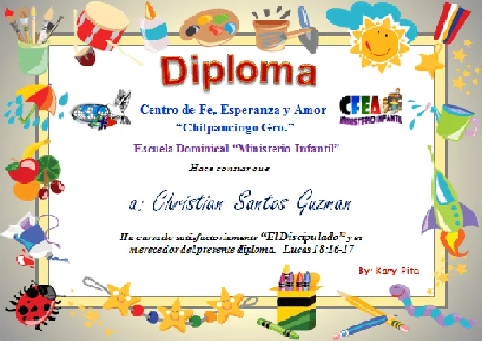 Plantilla de diploma powerpoint - Imagui