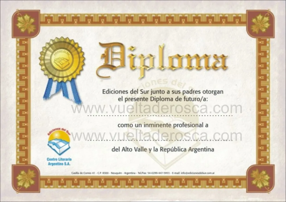 Diplomas | Vuelta de Rosca