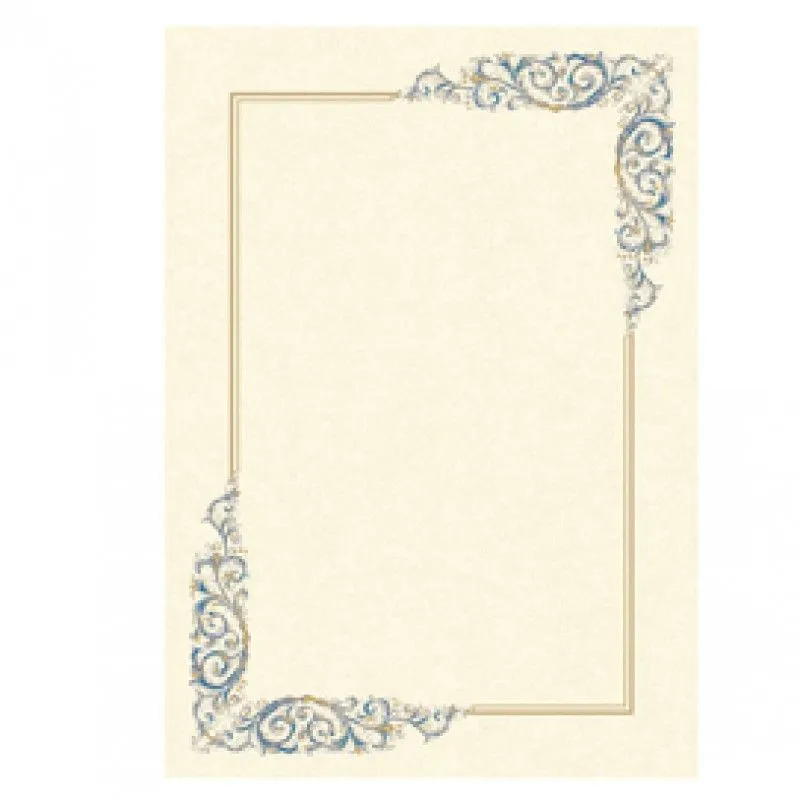 Diplomi in pergamena - stampa offset - A4 - 160 gr - avorio - Kartos - conf. 10 pezzi Diplomi in pergamena - stampa offset - A4 - 160 gr - avorio - Kartos - conf. 10 pezzi