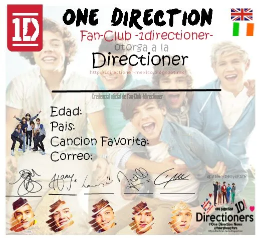 Directioners: Diploma, Acta de Matrimonio y Credencial de One ...