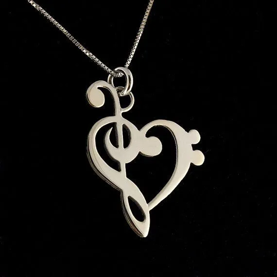 Dirge clave de sol y de fa formando un corazon | Accesories ... Dirge clave de sol y de fa formando un corazon | Accesories ...