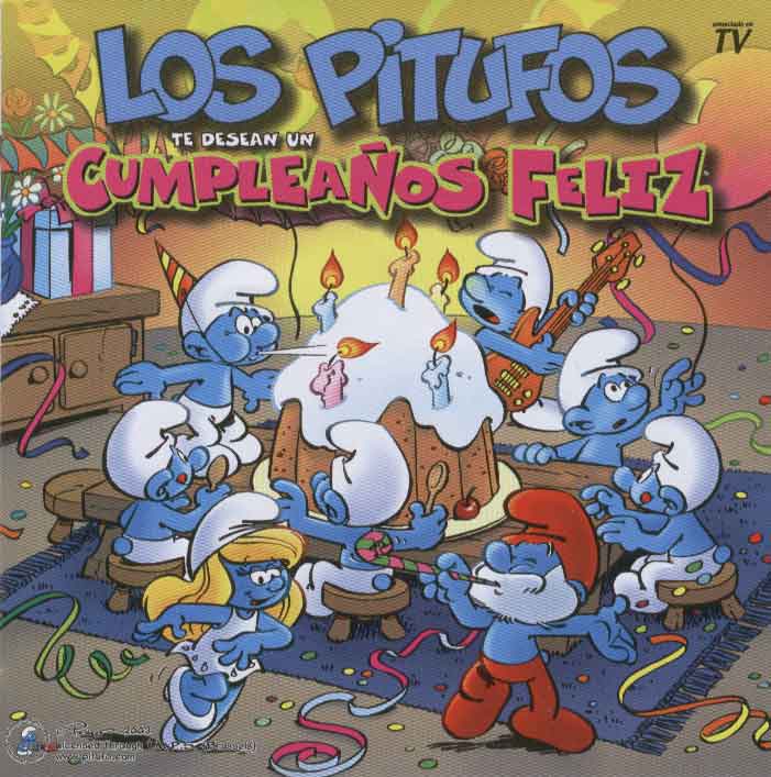 Discografía de Los Pitufos en español