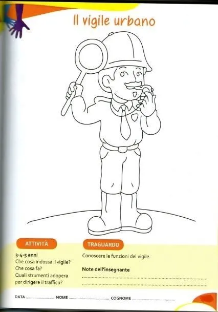 Disegnare un vigile urbano - donnecreative