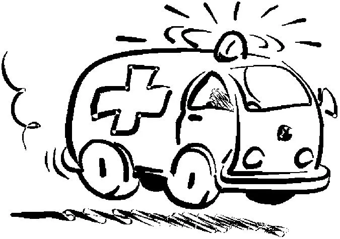 DISEGNI AMBULANZE, disegni per bambini da stampare e colorare, by ...