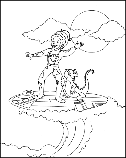 DISEGNI BUS MAGICO, disegni per bambini da stampare e colorare, by ... DISEGNI BUS MAGICO, disegni per bambini da stampare e colorare, by ...